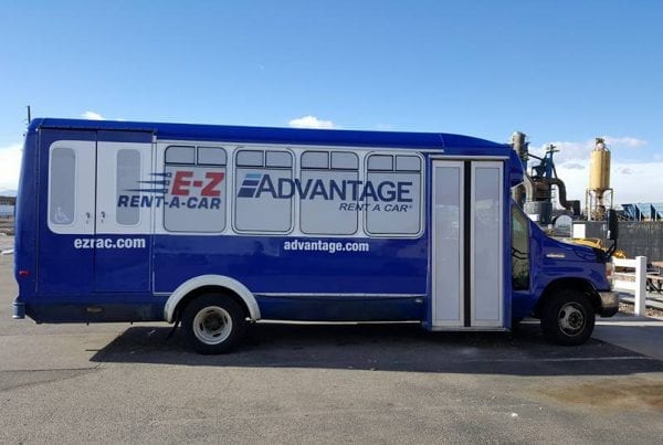 Shuttle Bus Wrap