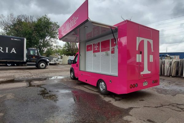 T-mobile truck wrap