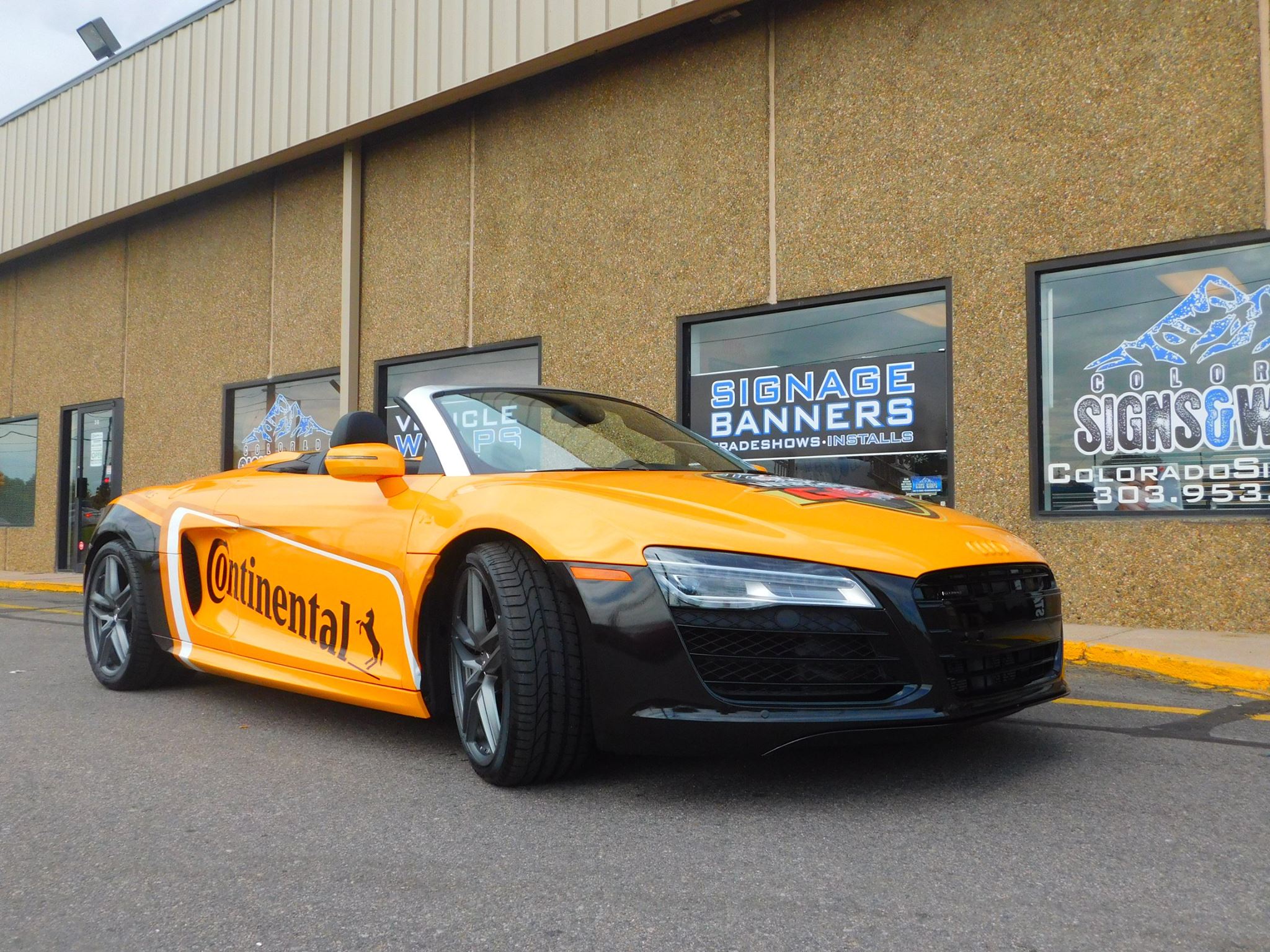 Audi Car Wrap