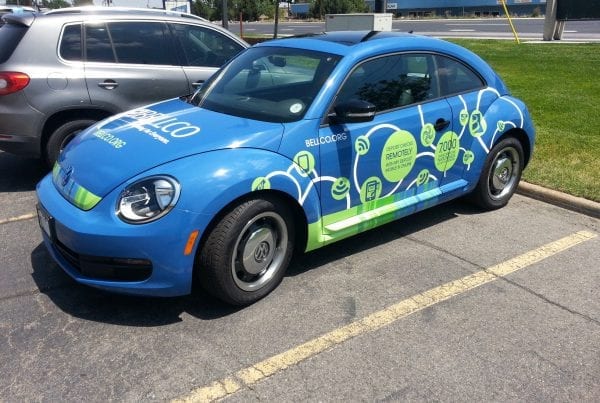 VW Beetle Car Wrap