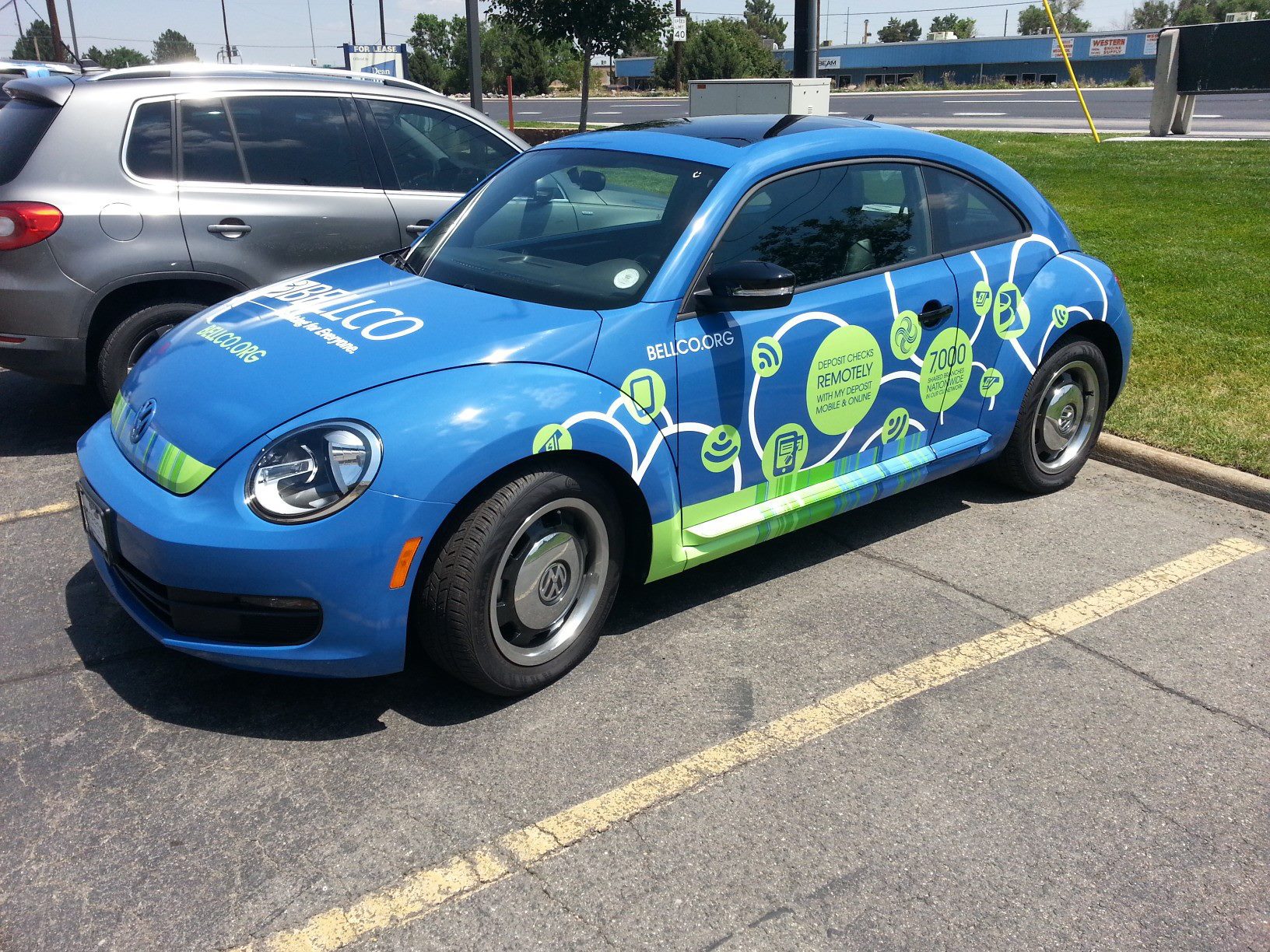 VW Beetle Car Wrap