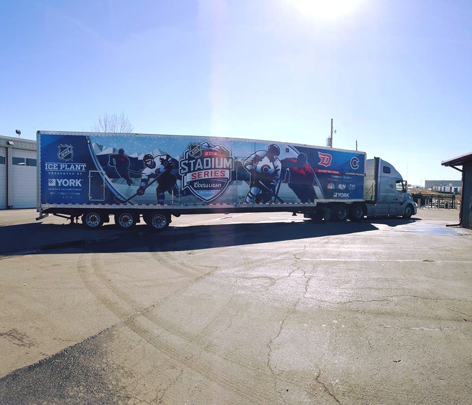 Semi Trailer Wrap
